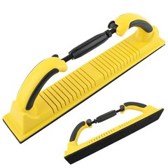 Adjustable Radius Flex Hand Sanding File Block, 2-3/4″ x 15-3/4″ Hook & Loop