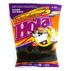 3 pack Hola Sweet & sour Flavored Salted plum(Saladito Agridulce Net wt 10-oz