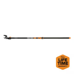 Fiskars Reach Stik 54 in. Tree Pruner Steel Cutting Rotate Bypass Blade Design