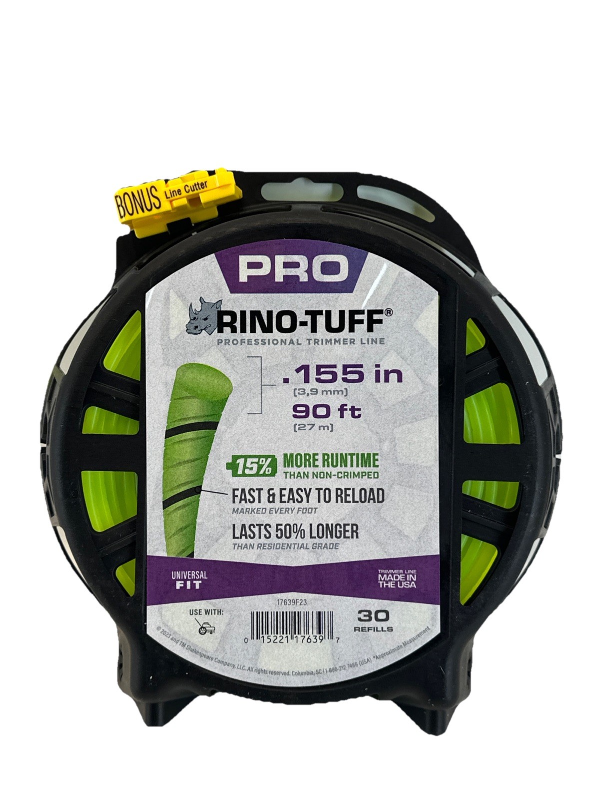 Walk Behind Professional Trimmer Line by Rino-Tuff Universal Fit .155 x 90 ft gallery