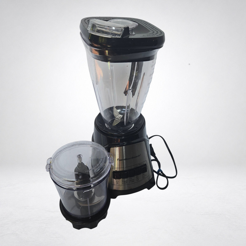 Hamilton Beach Multiblend 48 Oz Blender with 3 Cup Chopper Model 58159 Tested gallery