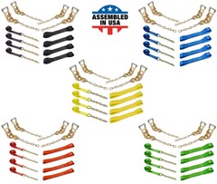 USA 8 Point Rollback Tie Down System Chain Ends for Car Hauler Tow Truck Flatbed