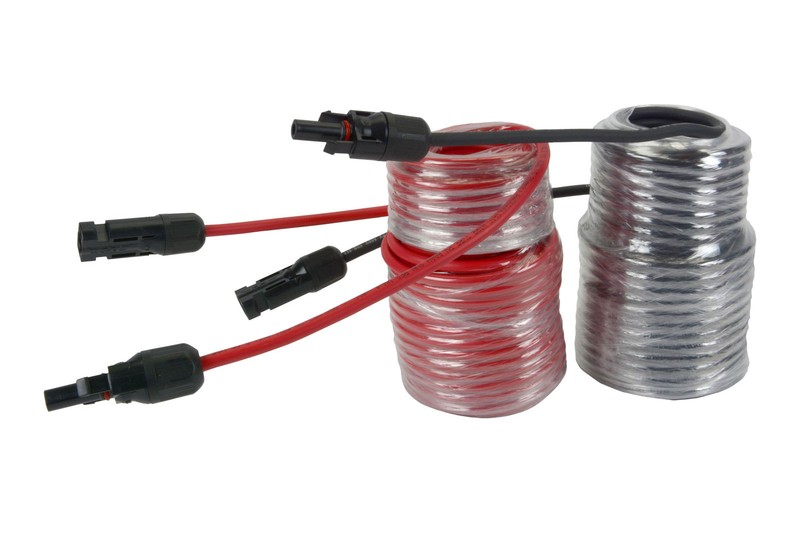TEMCo Solar Panel Extension Connector 8, 10 or 12 AWG PV Cable Wire gallery