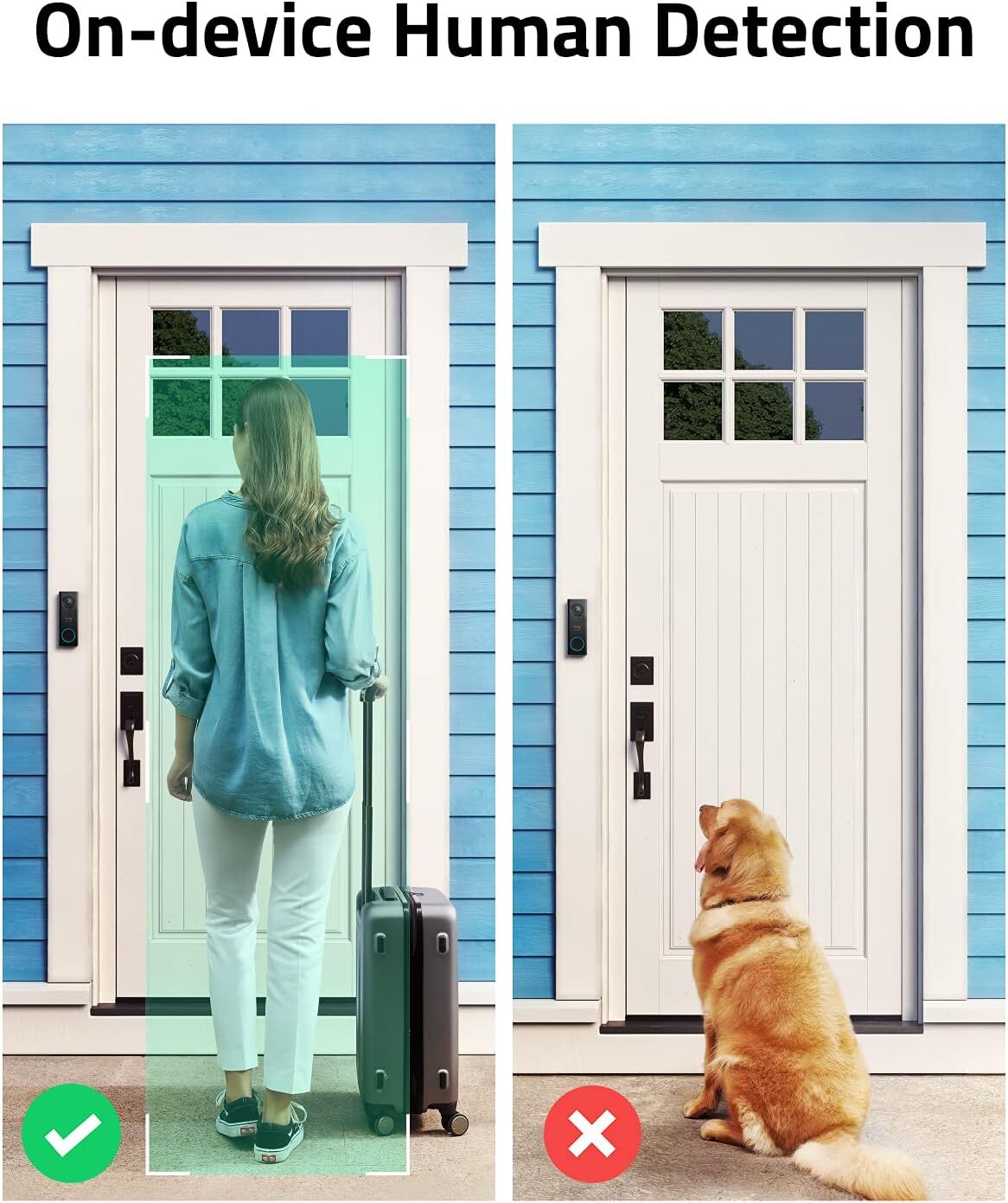 eufy Wireless Video Doorbell 2K Security Cam Intercom 16GB Local Storage|Refurb gallery