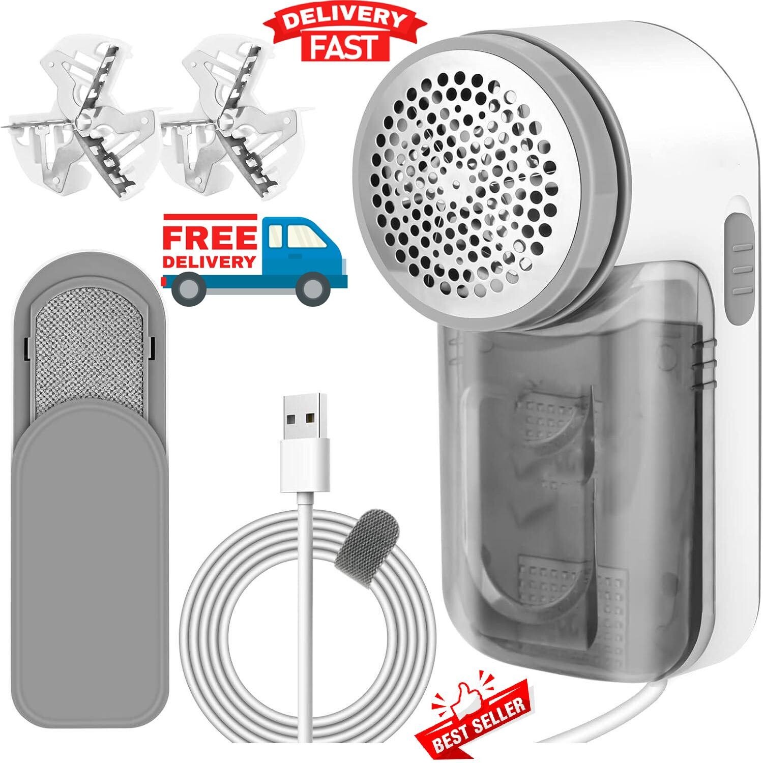 Lint Pill Fluff Fuzz Remover Shaver Electric Clothes Fabrics Sweater Blanket New gallery
