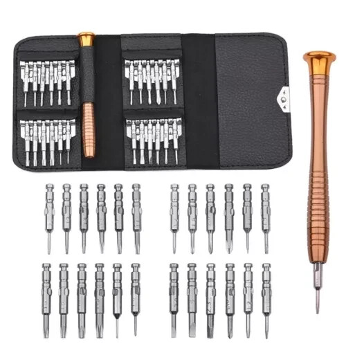 25 in1 Precision Screwdriver Set Plum Blade Toolkit Computer Repair Laptop Smart gallery