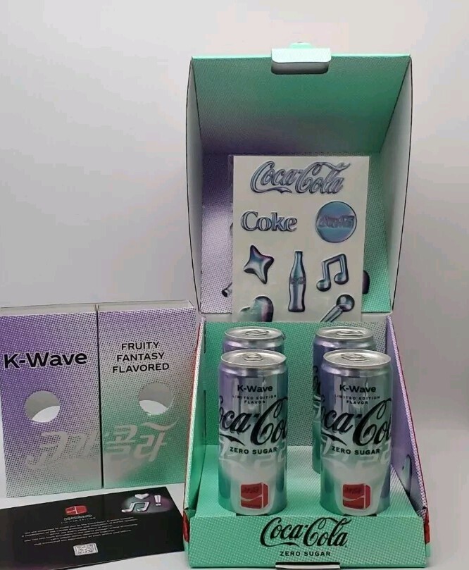 Coca-Cola Zero K-Wave K Pop Limited Edition Specialty Box gallery