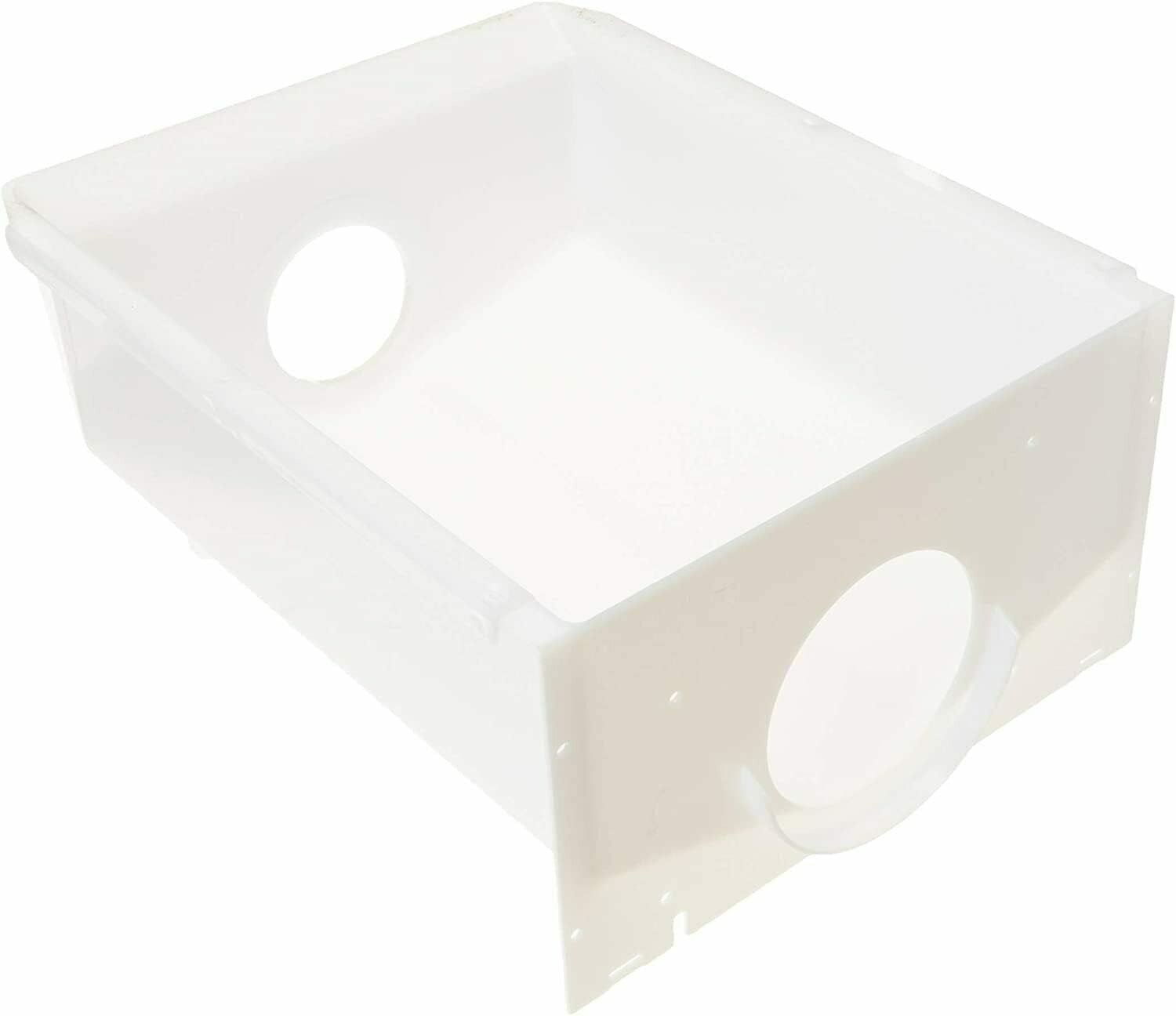 WPW10670845 Refrigerator Ice Bucket Container Whirlpool Refrigerator White New gallery