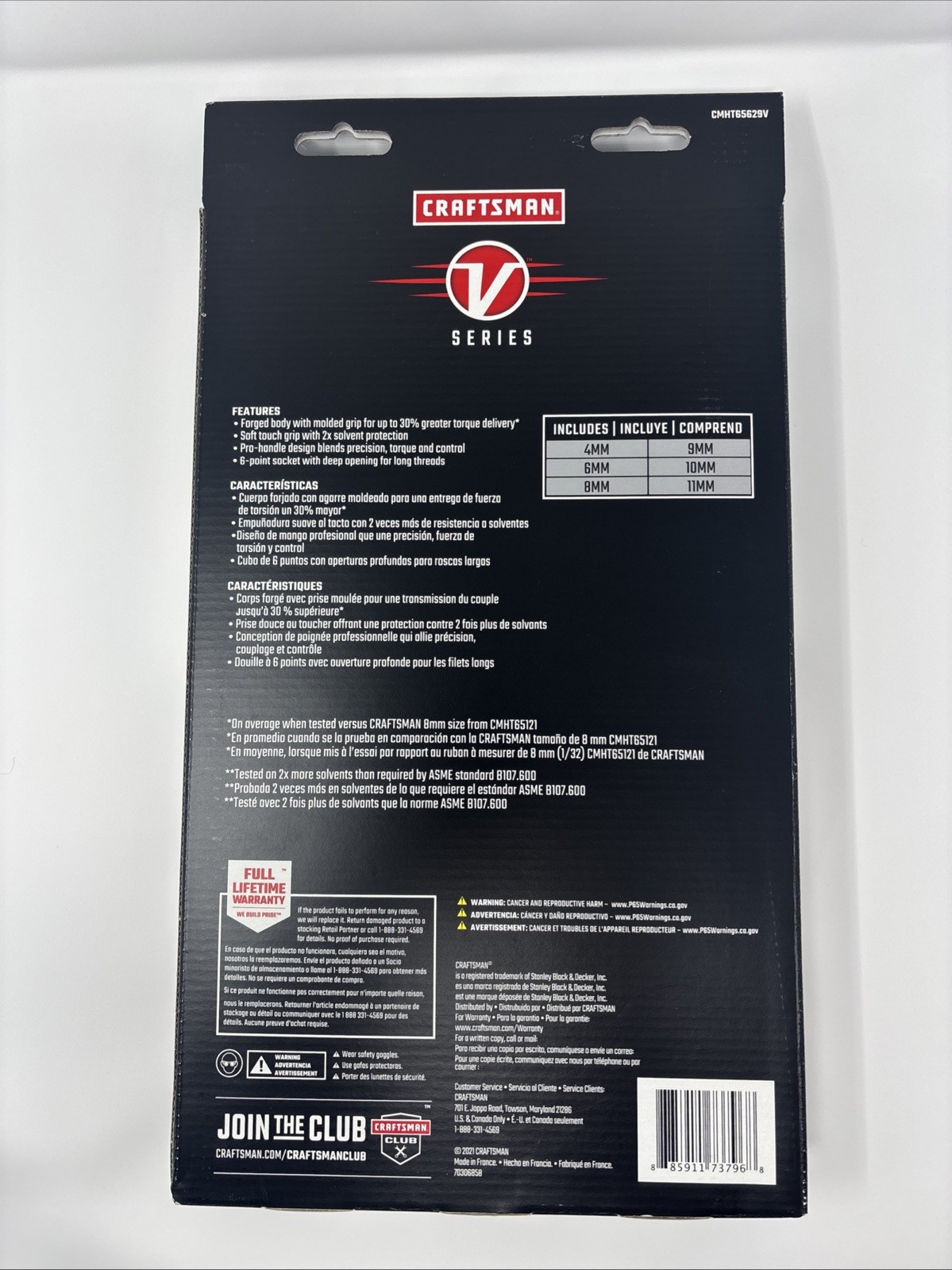 CRAFTSMAN V SERIES Metric Hex Nut Driver Set CMHT65629V New gallery