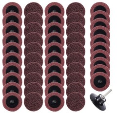50Pcs 2″ Red Nylon Surface Conditioning Discs for Grinding, Polishing&Deburring