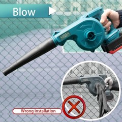 WAITHOME 2 in 1 Vacuum and Mini Leaf / Snow Blower Cordless No Battery Included