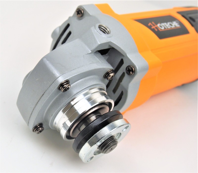 Hoteche 7" Electric Angle Grinder Trigger Grip Long Handle 2000w P800418A gallery