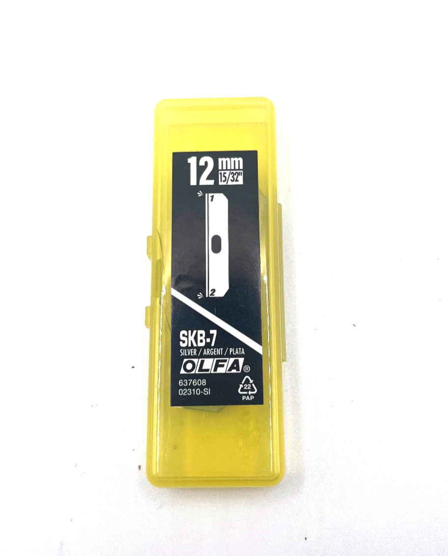 OLFA SKB-7 12mm Safety Blade Replacement SK-7 Knife 10 pc Sharp OEM Fast Ship gallery
