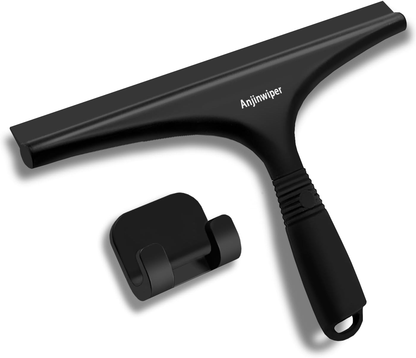 All-Purpose Shower Squeegee for Glass Doors with Hook, Silicone Squeegee for Sho gallery