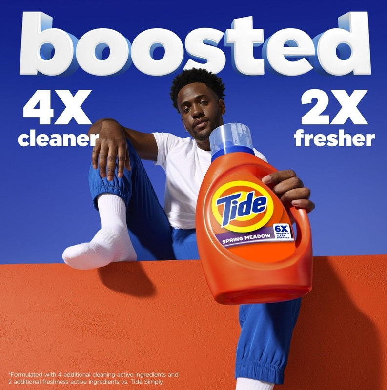 Tide Liquid Laundry Detergent Spring Meadow 80oz 64 Loads 6X Cleaning Power gallery