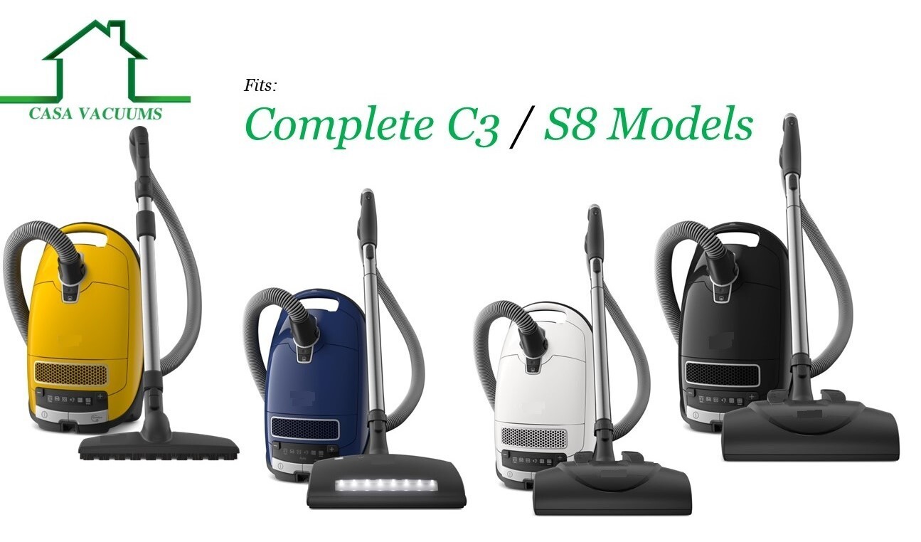 For Miele Complete C3 Vacuum Parquet Twister Rug/Floor Tool Handle Wand GN Bags gallery