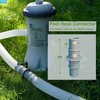 Pool Hose Connector Fit both 1.25â€™ and 1.5â€™ Pool Hoses Pool Hose Adapter for gallery