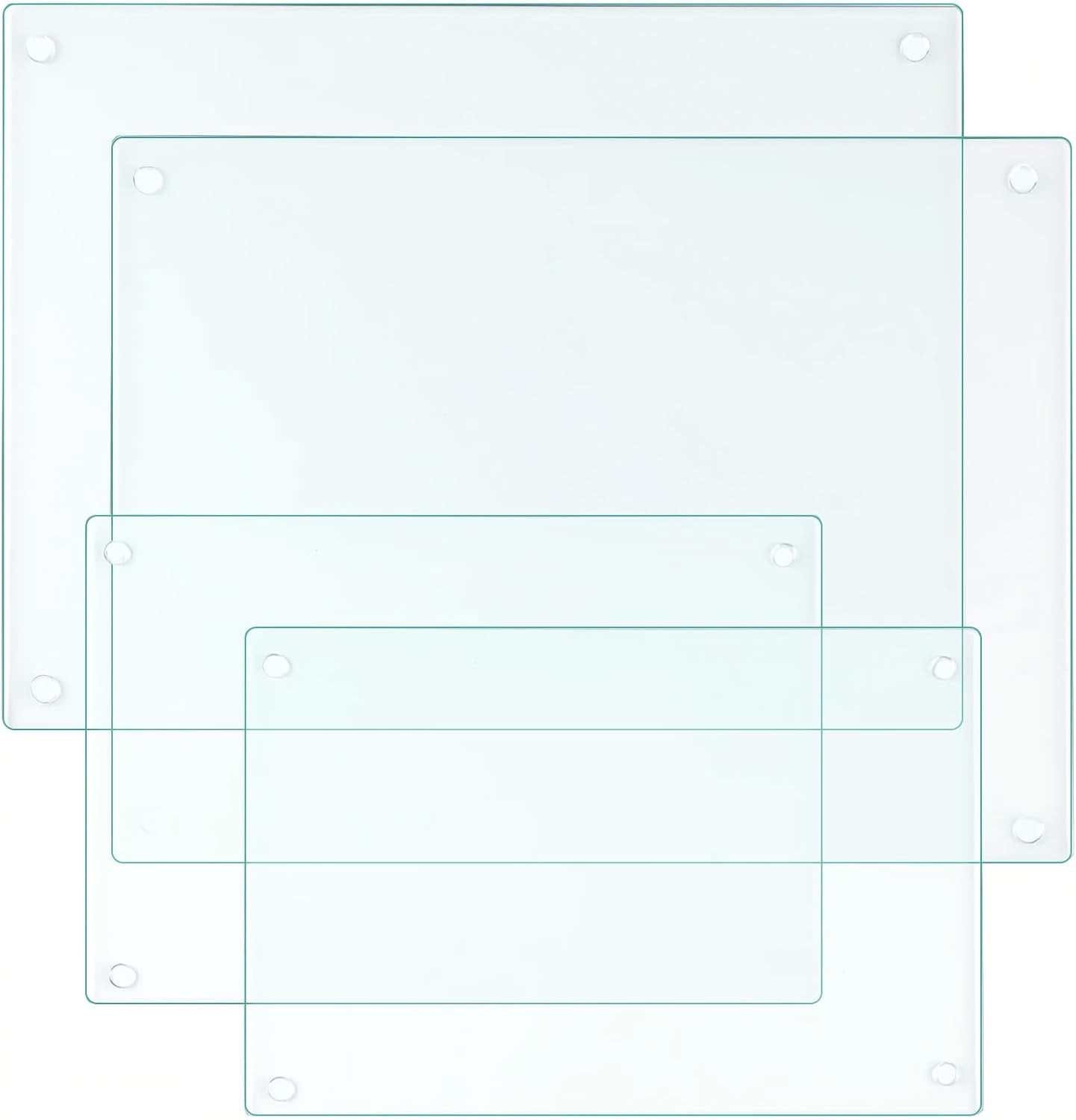 Tempered Glass Cutting Boards for Kitchen,Clear Cutting Board for gallery