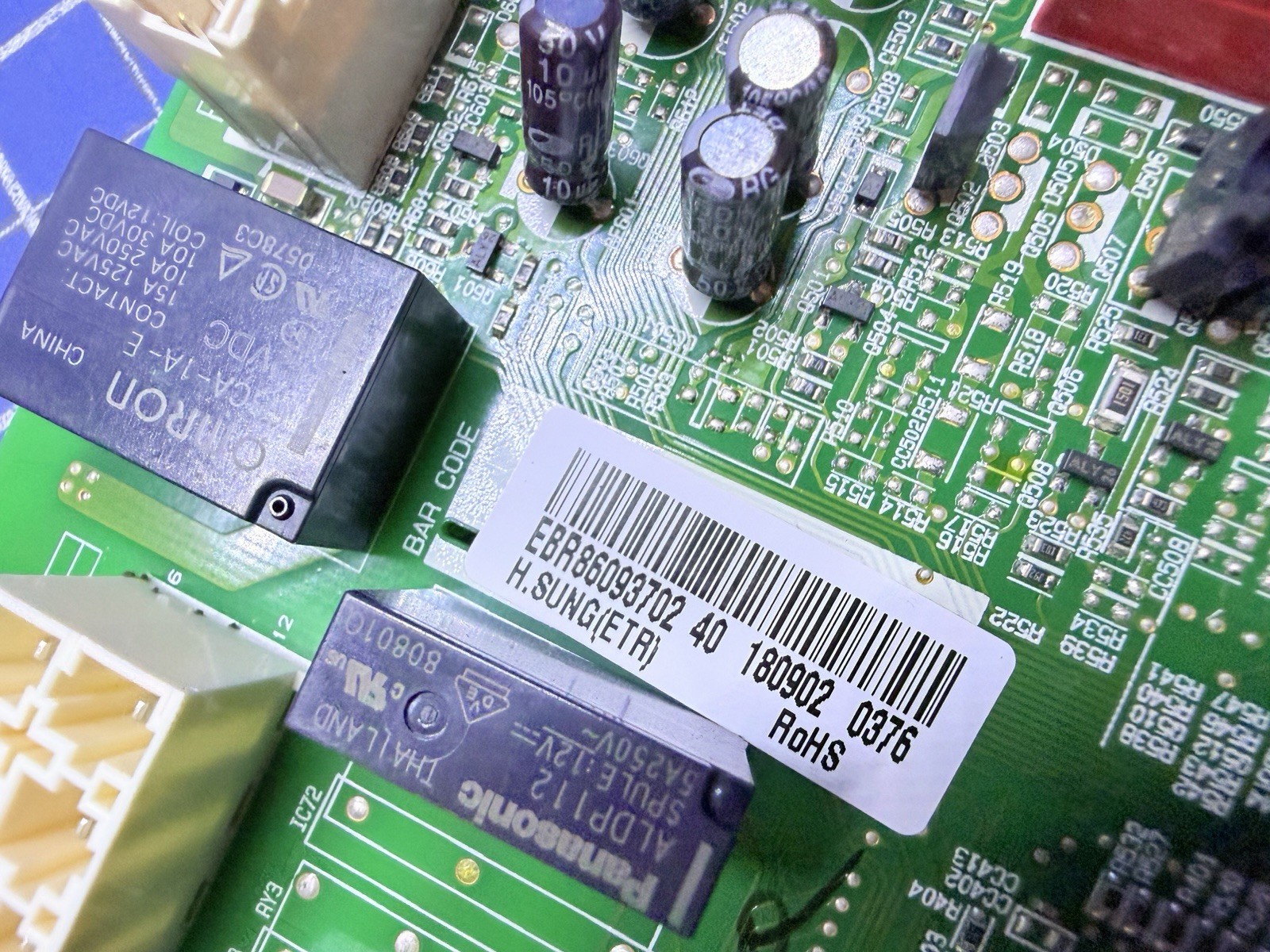 LG Kenmore Refrigerator Main Control Board P#EBR86093702 gallery