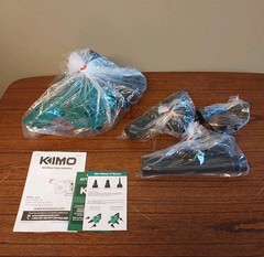 K I M O. Cordless Leaf Blower Vacuum Combo 4 in 1 – 1 Battery Included