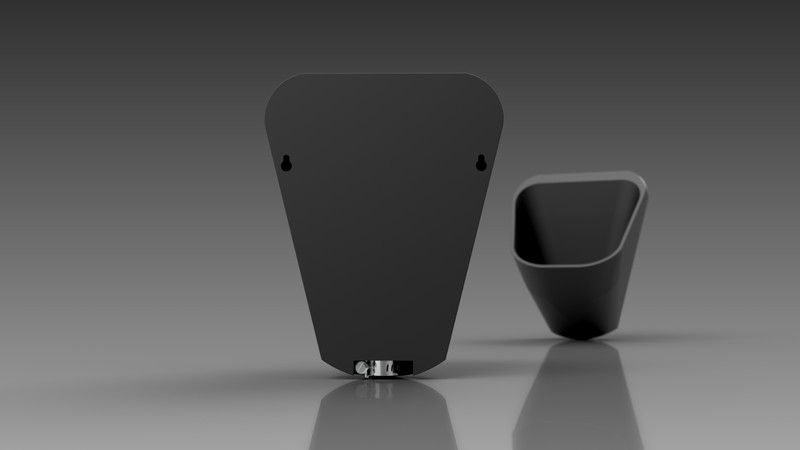 Urinal - Wall-Mounted Mini-Urinal, Proprietary Anti-Splash Design gallery