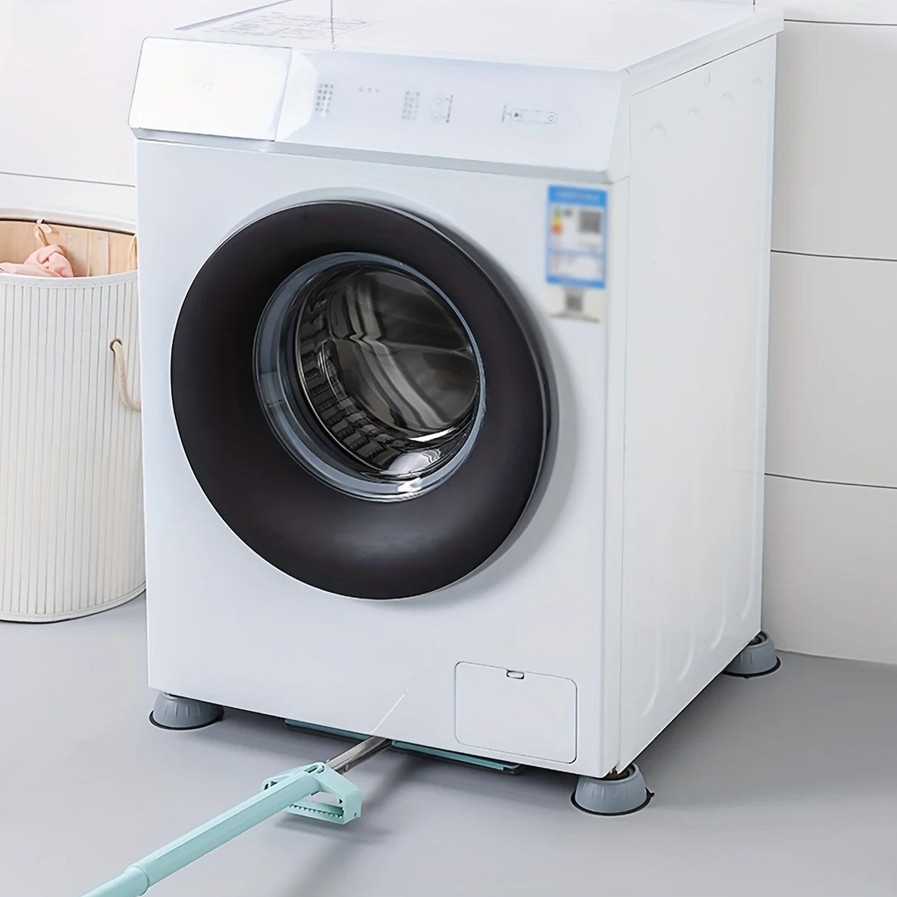 4pcs Shockproof Washing Machine Pads Anti-Slip Noise Reducing Rubber Feet - NEW gallery