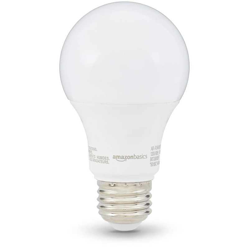 Amazon Basics Non-Dimmable LED Light Bulbs, 6 Count (Pack of 1), Soft White gallery