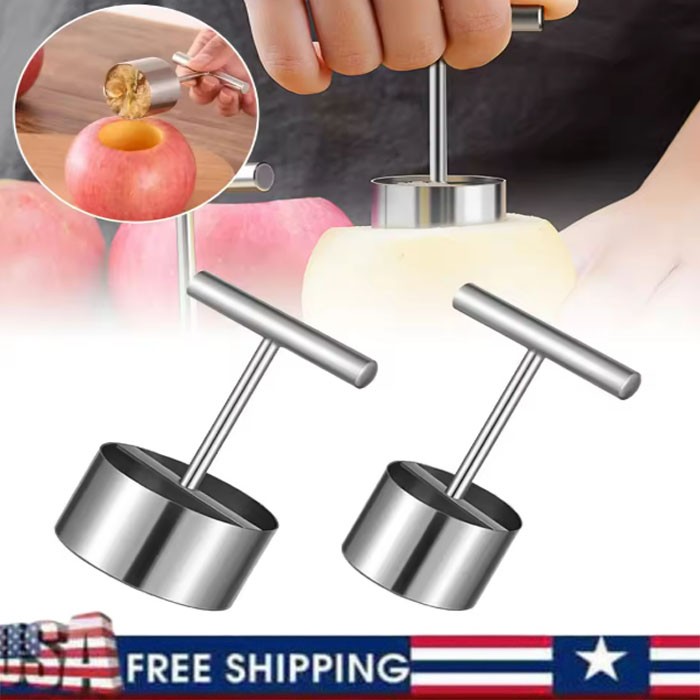 Fruit Corer Removal Tool Remover Fruits Pear Pitter and Vegetable Extractor US gallery