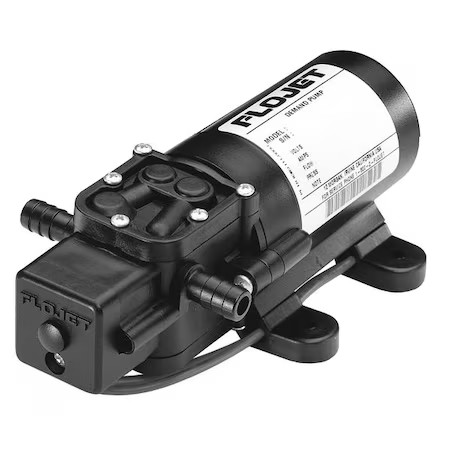 Flojet Rlfp222201d Diaphragm Pump, Motor Driven, 24Vdc, 35 Psi gallery