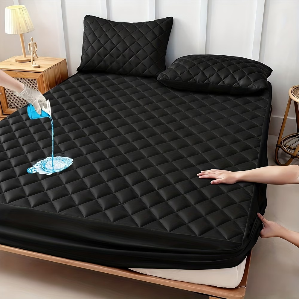 Waterproof Mattress Protector Twin Full Queen King Cooling Cover Pad gallery