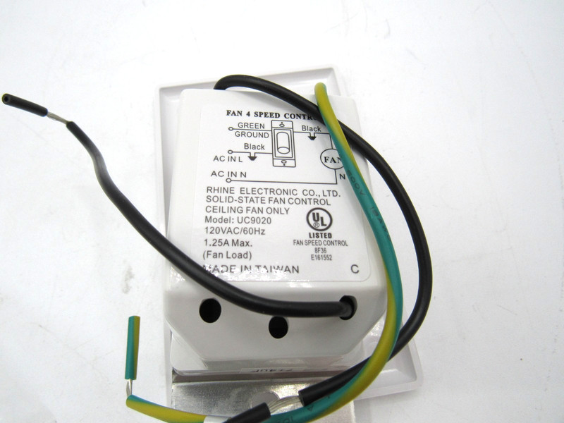 Ceiling Fan and Light Wall Control WC-13 Rhine Electronic Model: UC9020 Lot of 2 gallery