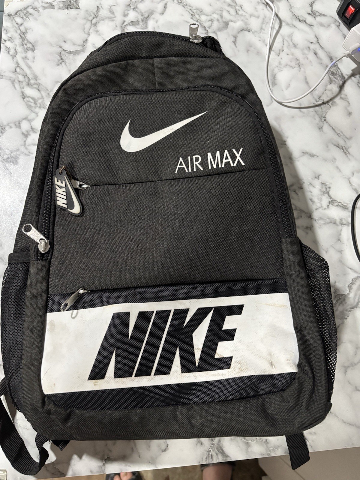 Black and White Backpack Nike Air Max Backpack 5