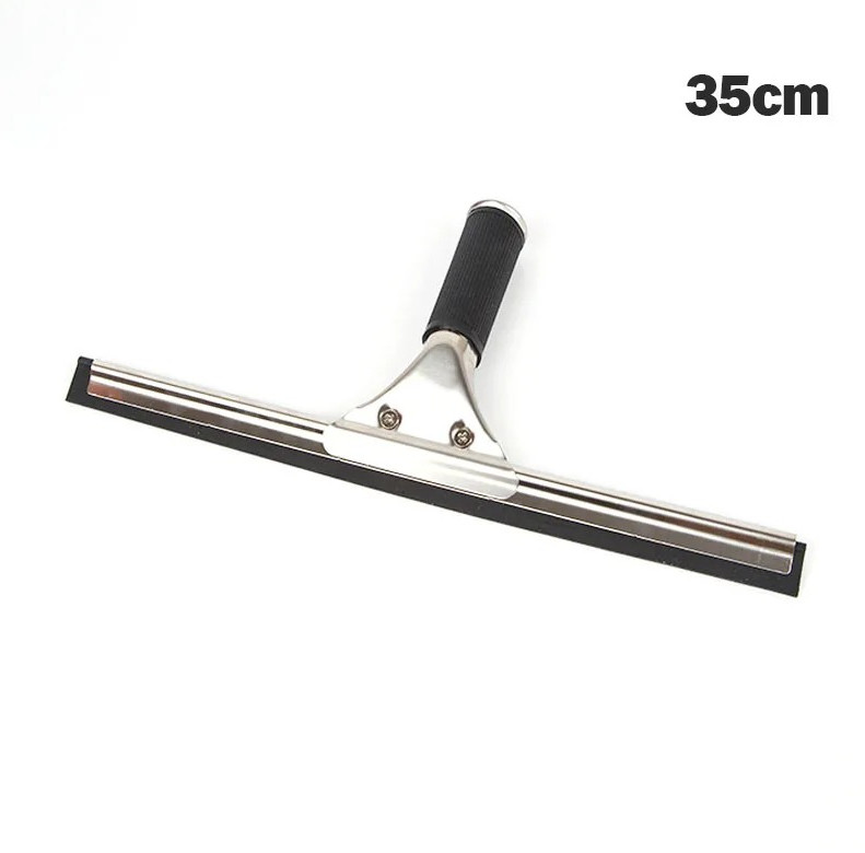 1pcs Glass Cleaning Squeegee Window Wiper 25/35/45cm Rubber Blade Cleaner - NEW gallery