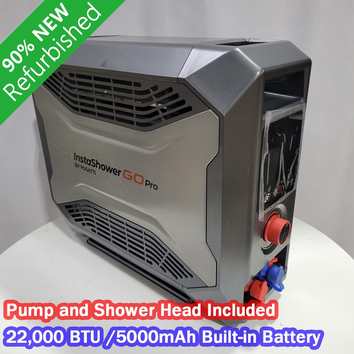 22,000 BTU Portable Water Heater Propane Gas With Shower head For Camping Shower gallery