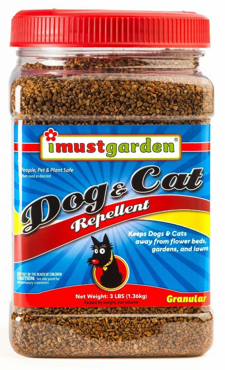 I MUST GARDEN Dog & Cat Control - 3 lb Granular - Natural & Pet Safe gallery