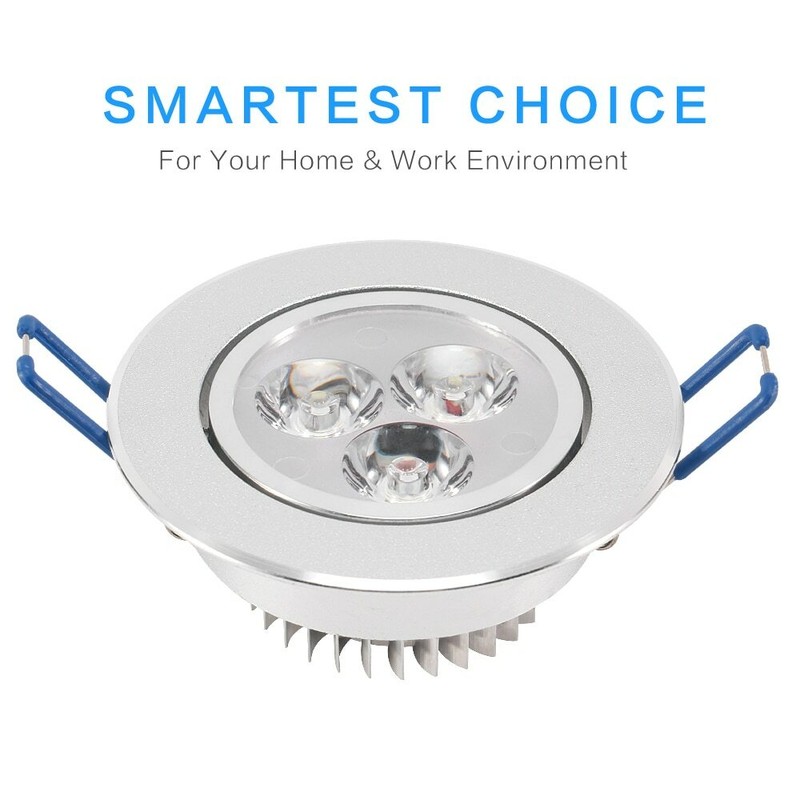 40PCS Dimmable LED Downlight 3W/5W Recessed Ceiling Light Spotlight 85V-265V US gallery