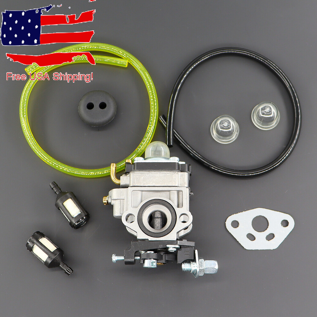 Carburetor for Eskimo Stingray S33Q8 Ice Auger 33cc Viper Engine Fuel Line Kit gallery