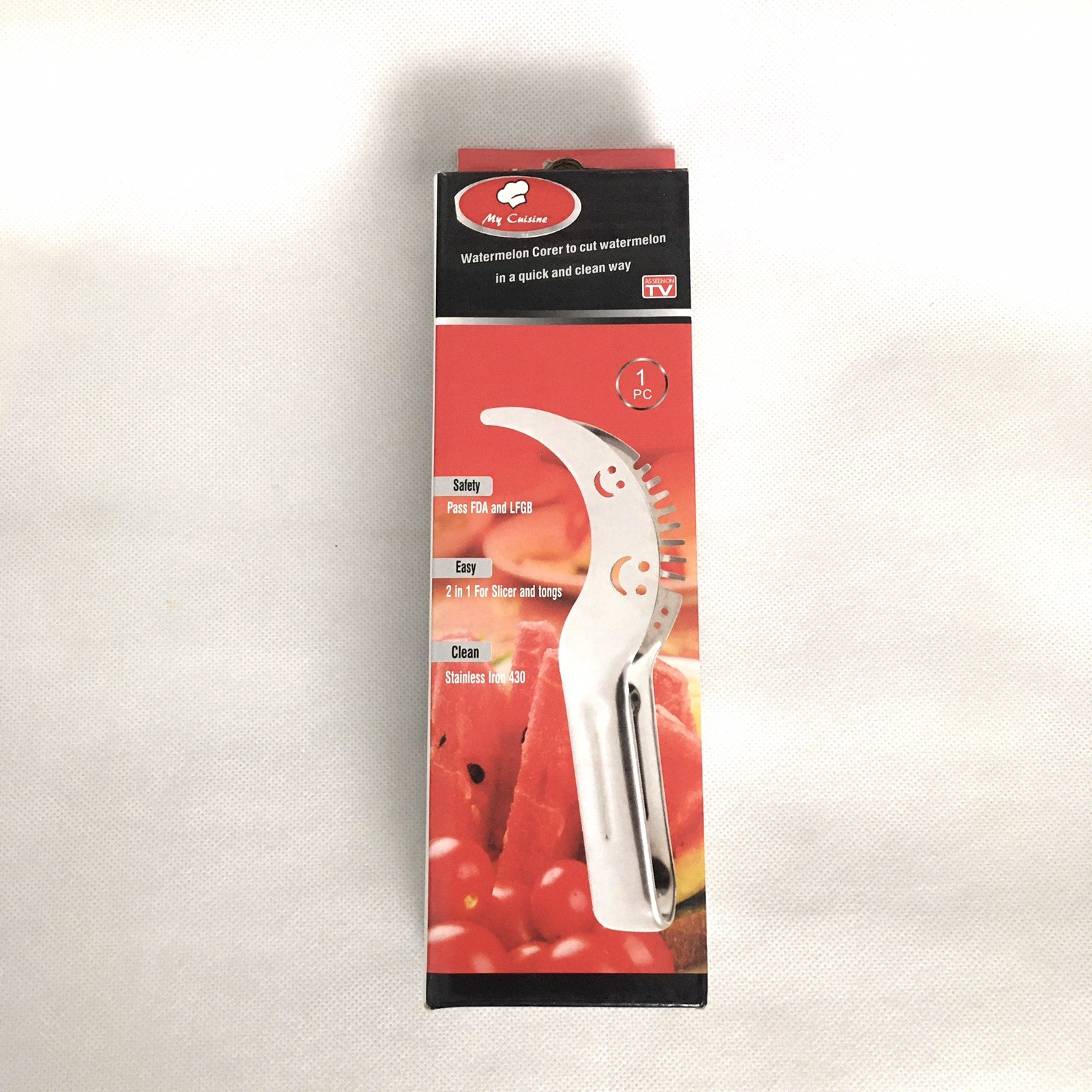 Watermelon Cutter Corer Slicer Stainless Steel Kitchen Tool gallery