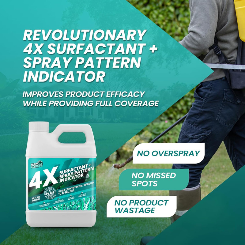 32Oz 4X Spray Pattern Indicator Dye + Surfactant, Makes 32 Gallons of Wetting Ag gallery