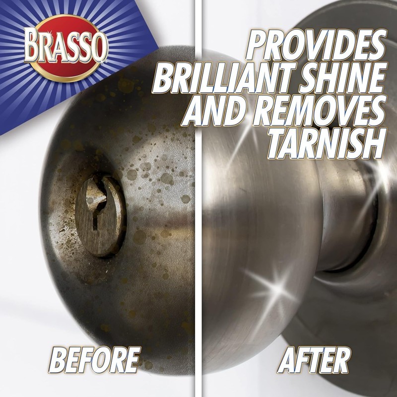NEW Brasso-2660089334 Multi-Purpose Metal Polish, 8 oz(FAST SHIPPING) gallery