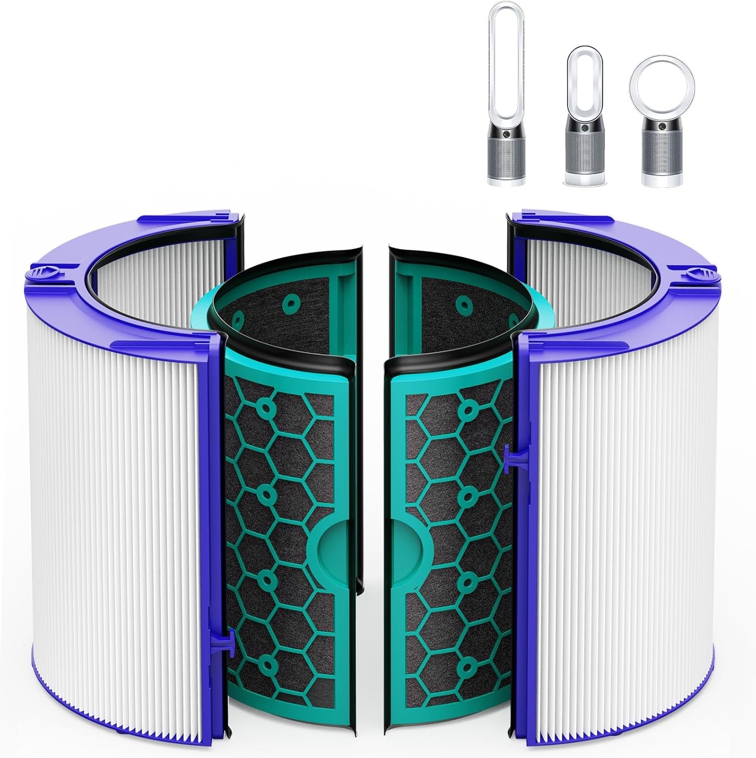 TP04 Replacement Filter for Dyson TP04 HP04 DP04 TP05 DP05 Air Purifier Filter gallery
