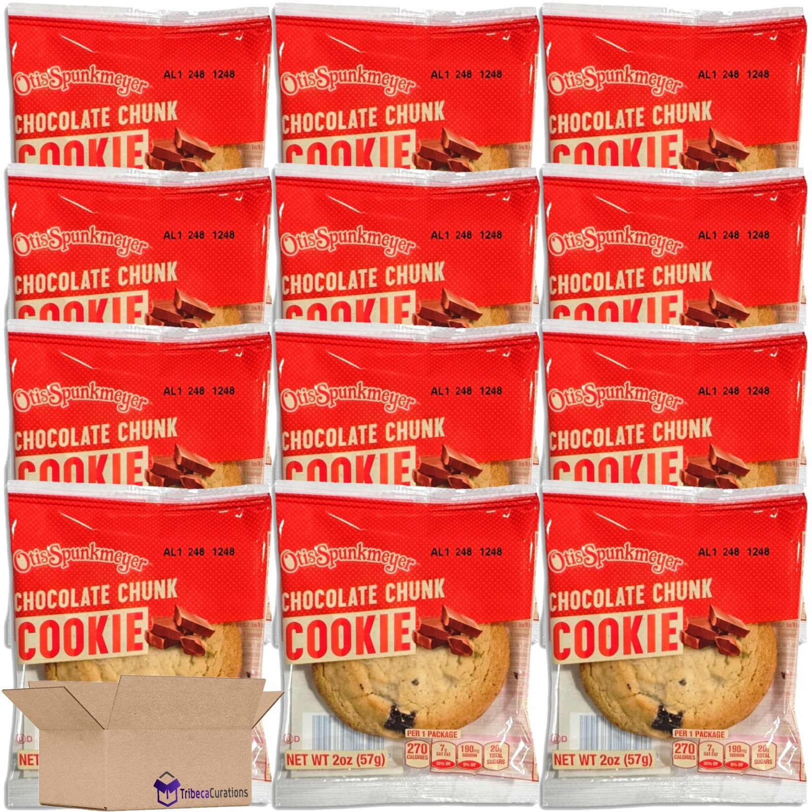 Otis Spunkmeyer Individually Wrapped Chocolate Chunk Cookie Value Pack | 2 gallery