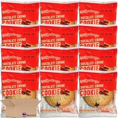 Otis Spunkmeyer Individually Wrapped Chocolate Chunk Cookie Value Pack | 2