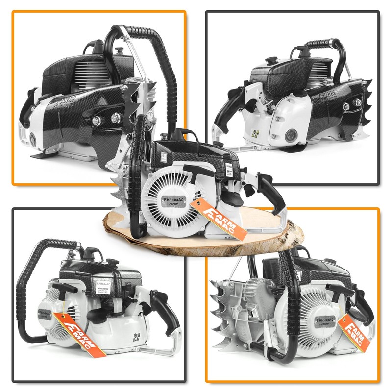 105cc Gas Chainsaw Power Head Compatible with MS070 090 For Chainsaw Mill No Bar gallery