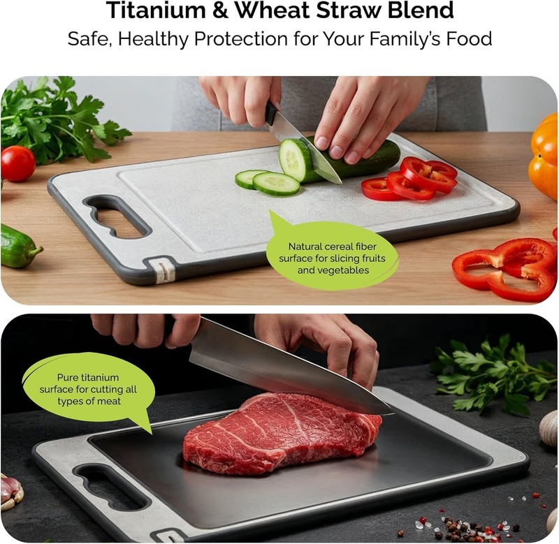 Titanium Cutting Board New Upgrade 100% Pure Boards for Kitchen gallery
