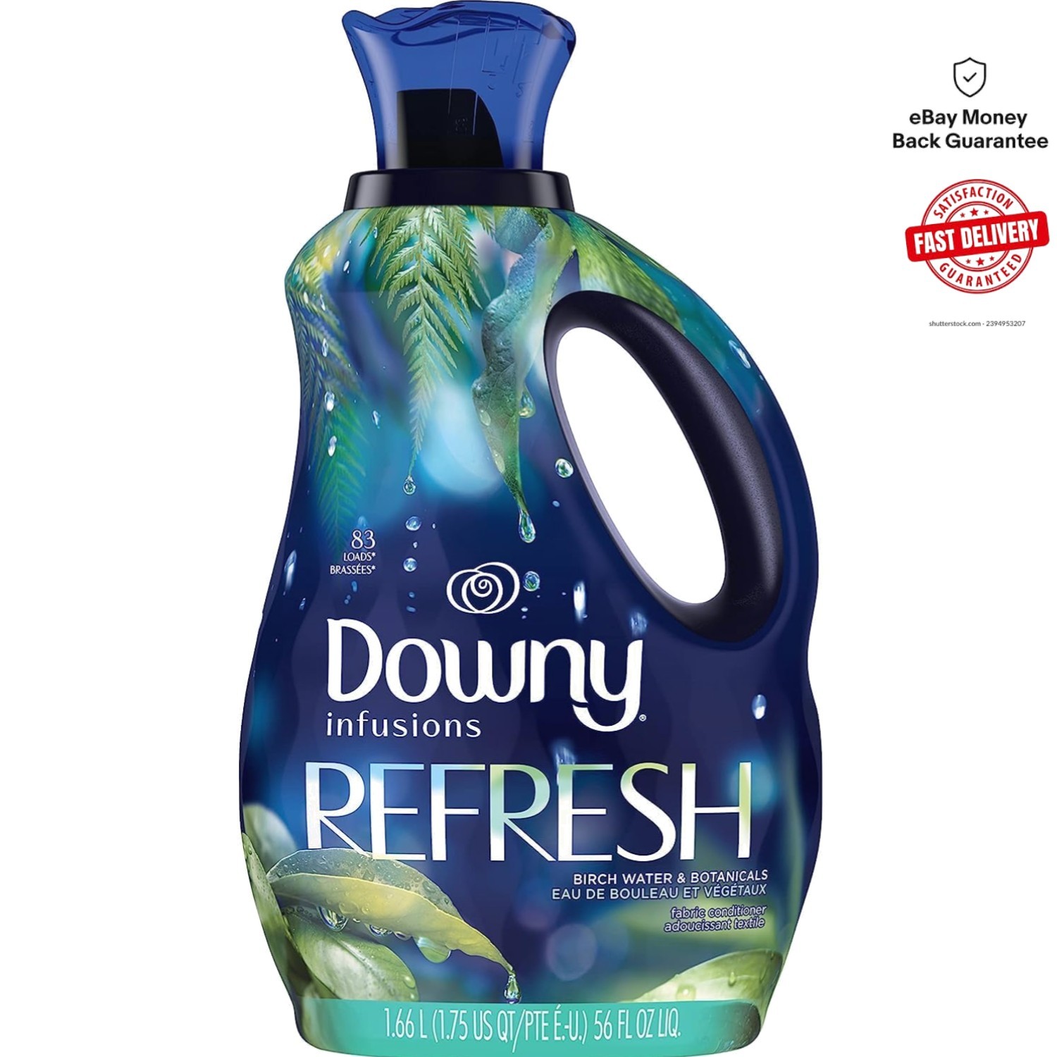 56 Fl Oz Infusions Fabric Softener with Birch Water for Cozy, Fresh Laundry gallery