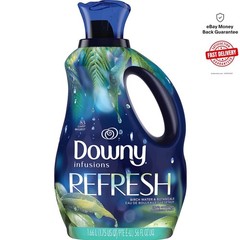 56 Fl Oz Infusions Fabric Softener with Birch Water for Cozy, Fresh Laundry