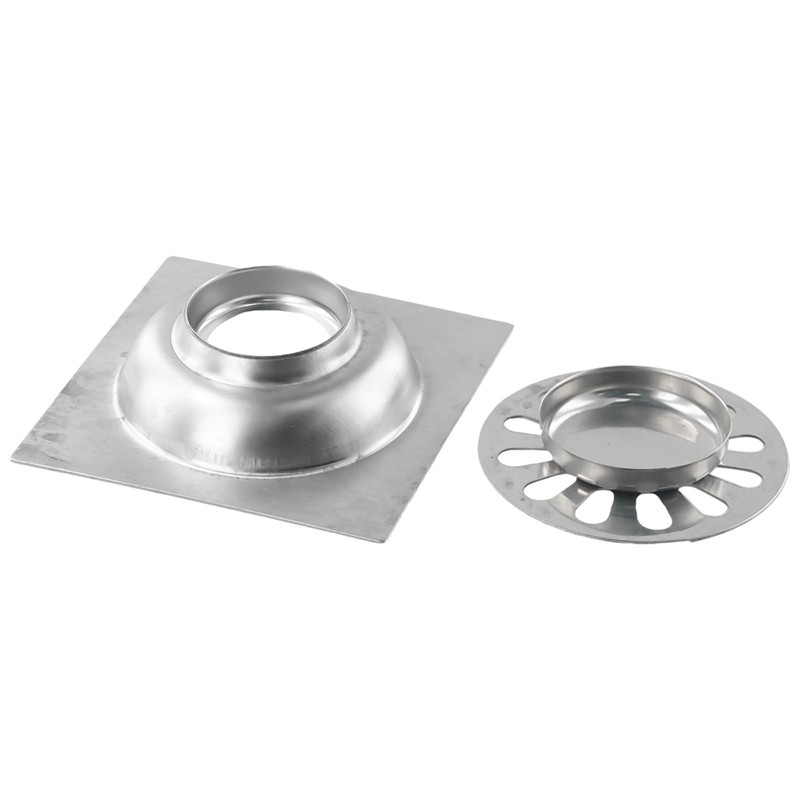 Modern Grid Pattern Square Shower Floor Drain Easy to Clean and Maintain gallery