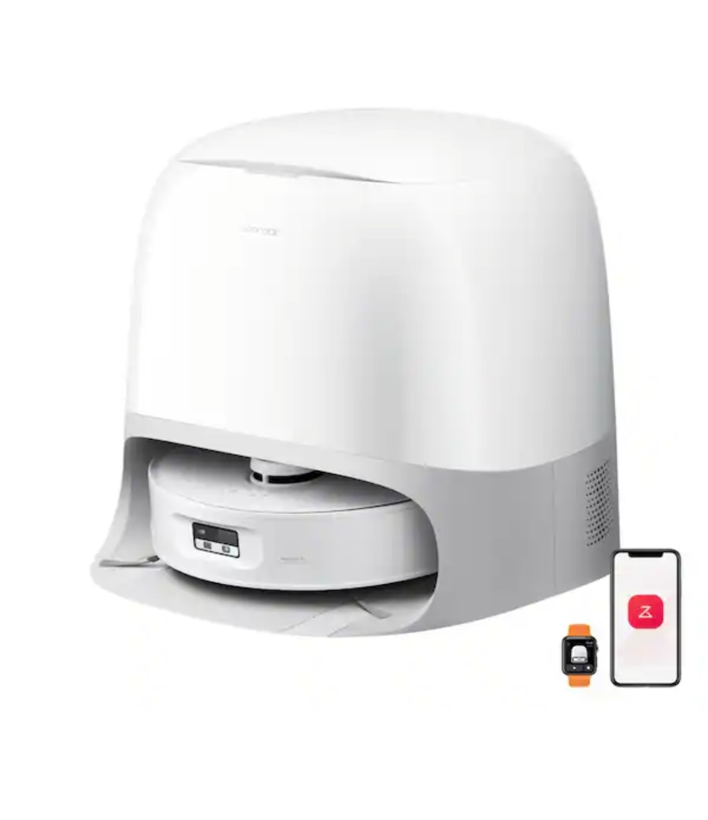Roborock - Qrevo Curv 2 Flow Robot Vacuum and Mop, Real-Time Self-Cleaning Rolle gallery
