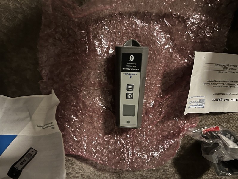 Emerson Lumity Multi Function Thermometer Bluetooth Compatible 20200 Gray New gallery